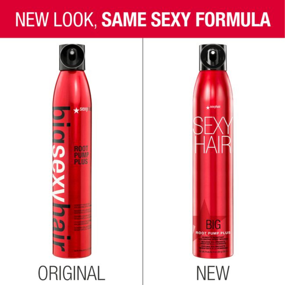 Sexy Hair Root Pump Plus Volumizing Mousse for Fine Hair Volume & Lift