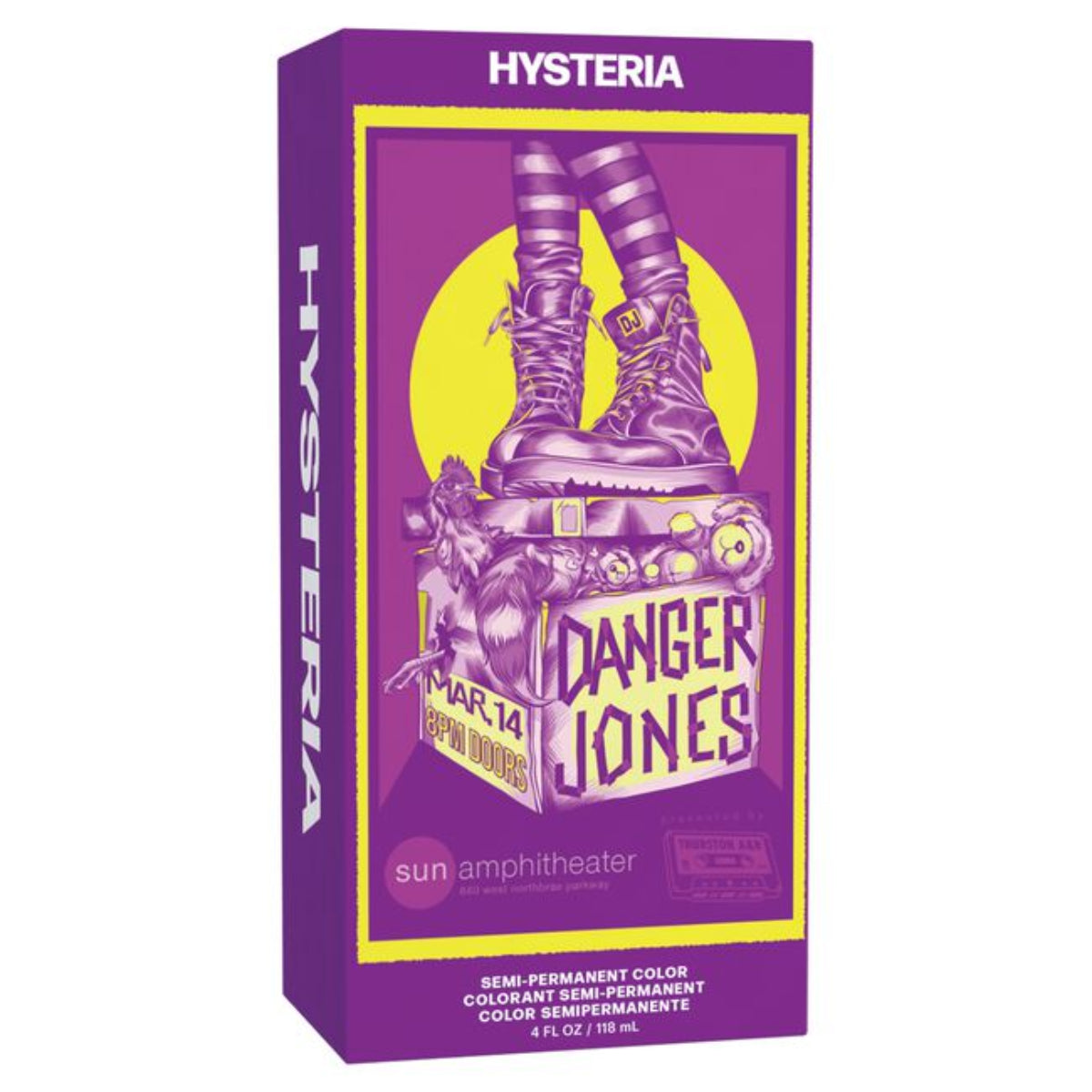 Danger Jones Pavement Semi-Permanent Hair Colour 4 oz