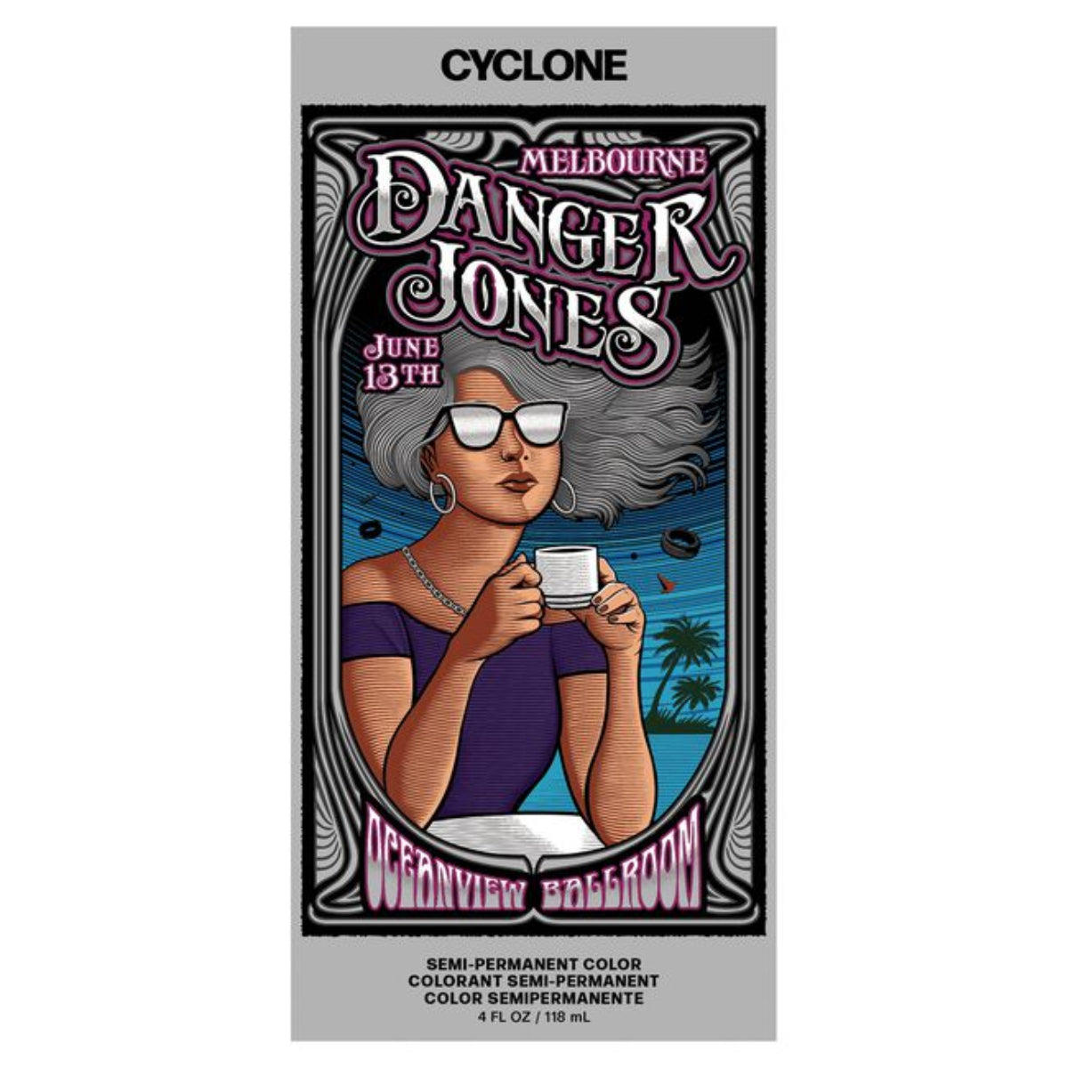 Danger Jones Pavement Semi-Permanent Hair Colour 4 oz