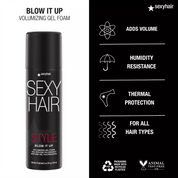 Style Sexy Hair Blow It Up Volumizing Gel Foam - iShampoos