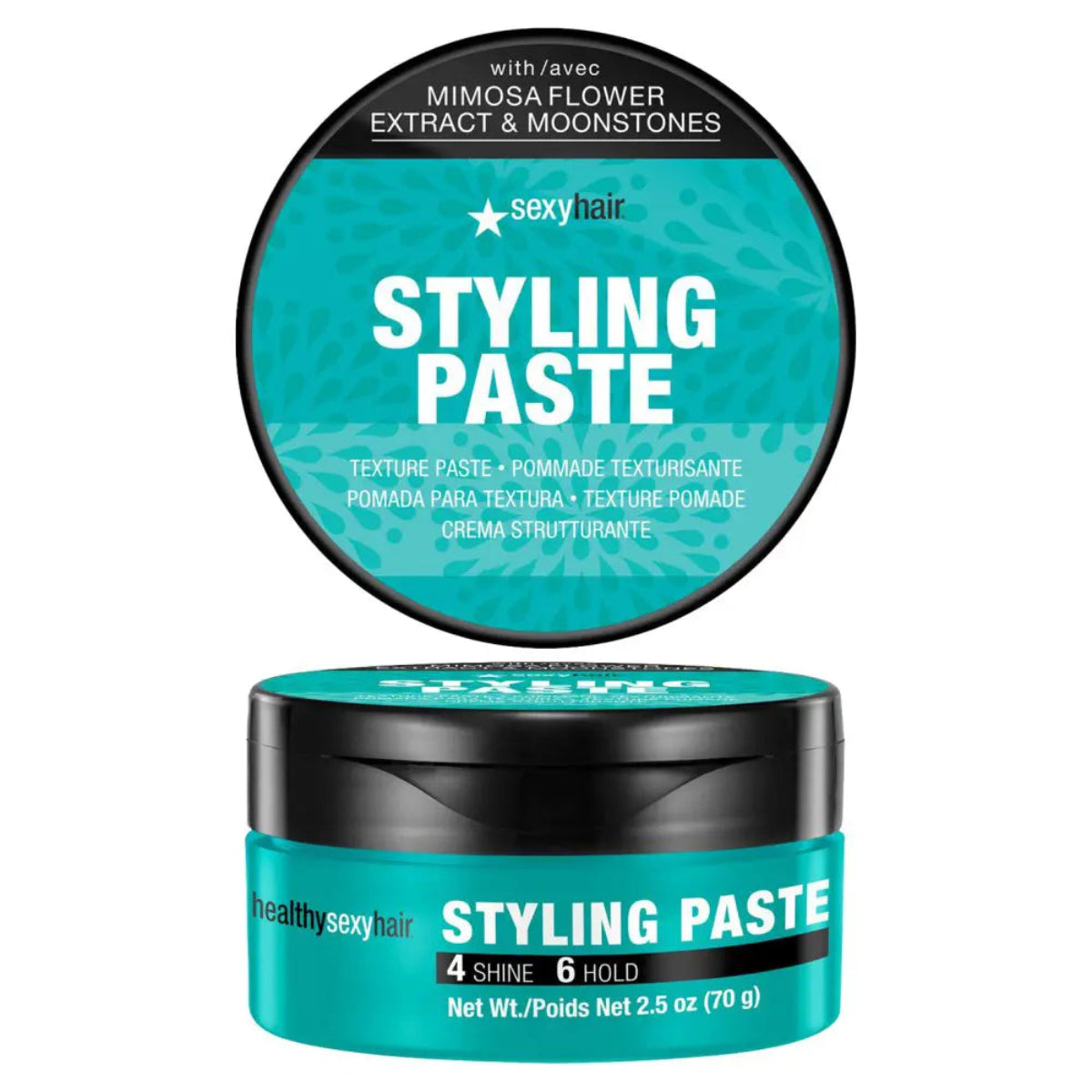 sexyhair healthy styling texture paste flexible hold shine
texturizing hair paste for natural definition and control
lightweight styling paste for soft touchable hair
flexible hold hair paste with healthy shine finish
professional texture paste for short medium hairstyles