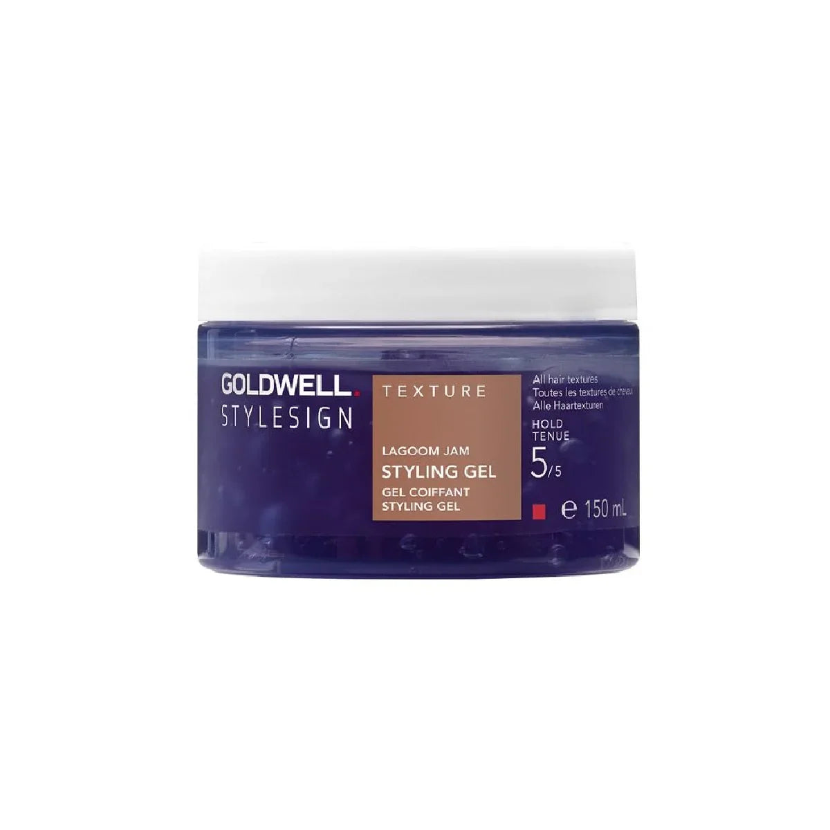 Goldwell Stylesign Texture styling gel jar on a white background