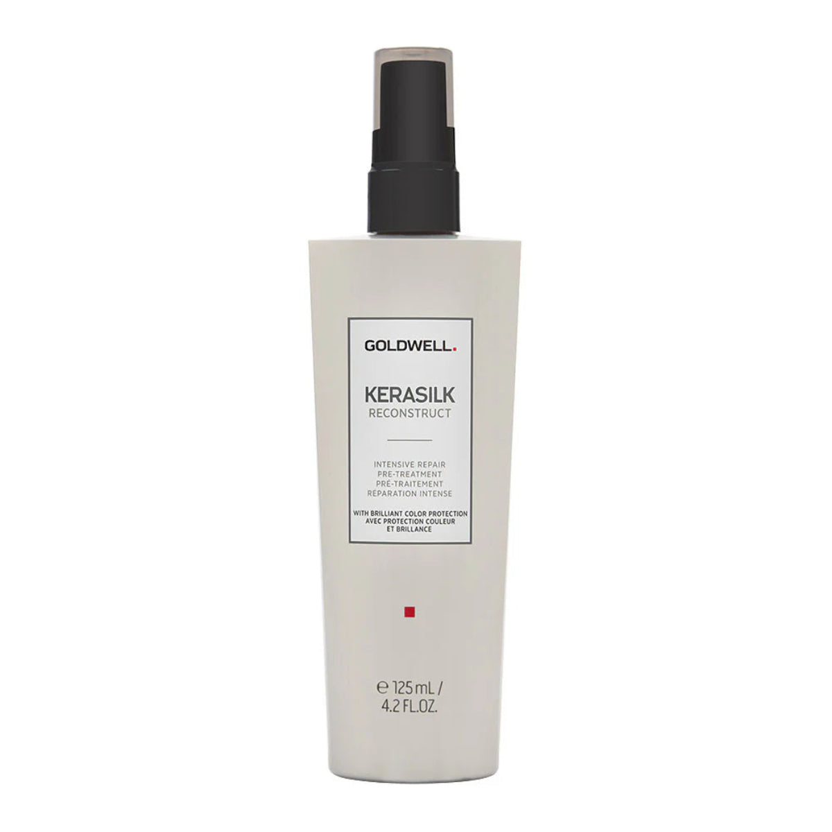 Goldwell Kerasilk Reconstruct hair treatment bottle on a white background