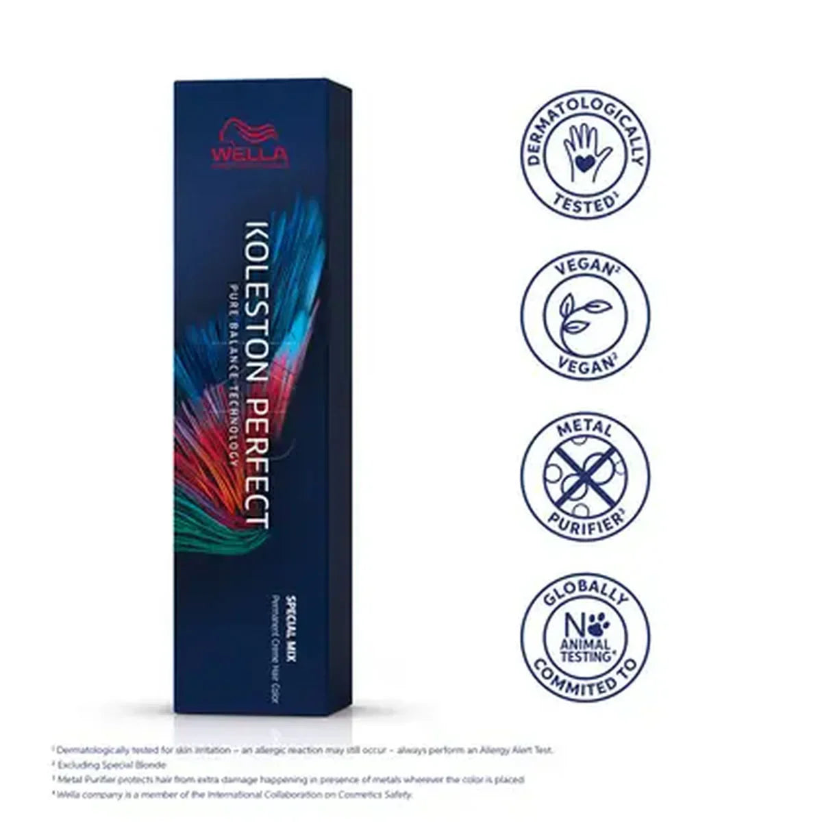 Wella Koleston Perfect Me+ Levels 6–8 Medium Shades Permanent Hair Color