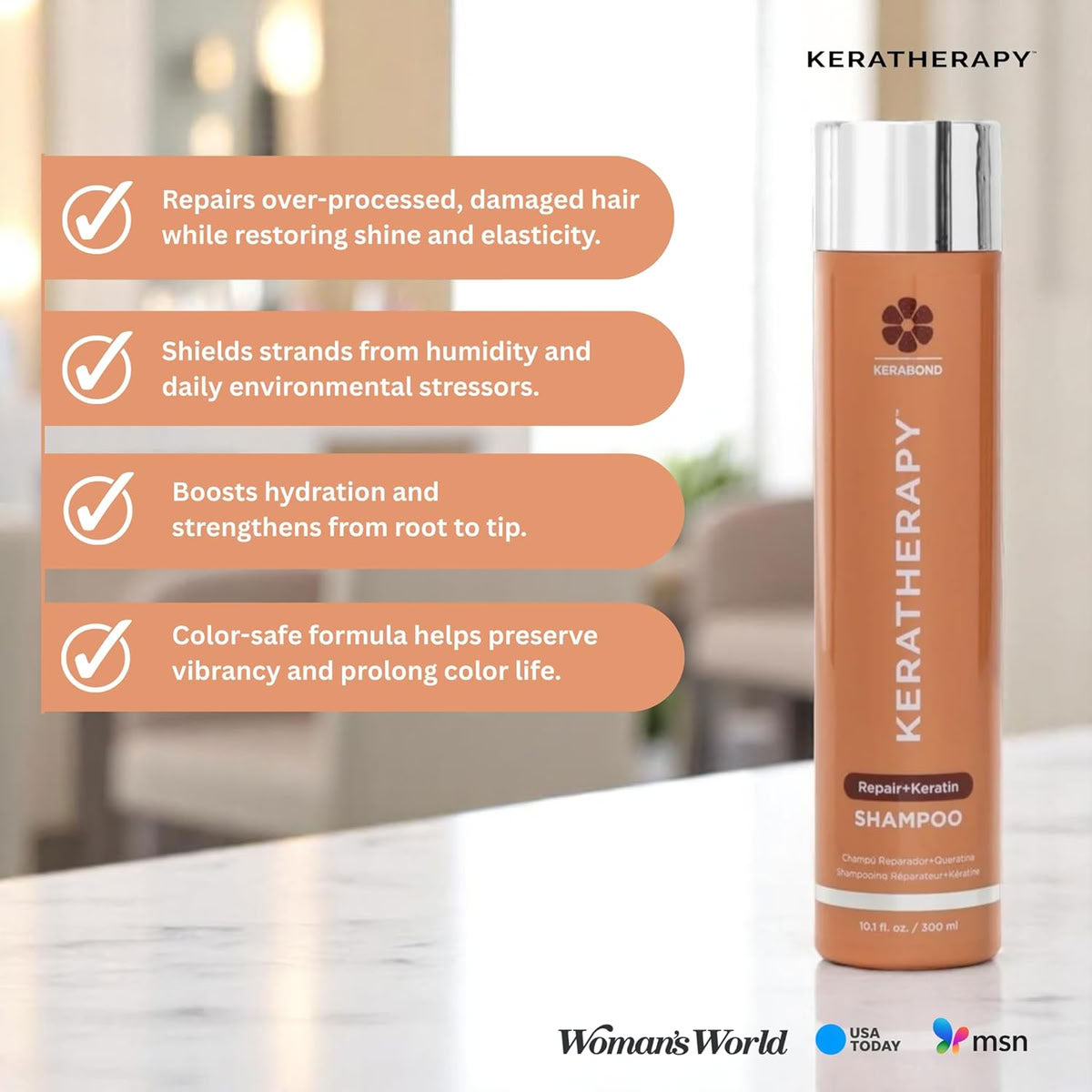 Keratherapy KeratinFixx Repair Shampoo and Conditioner