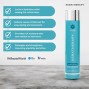 Keratherapy Moisture Shampoo, Conditioner 10.1 oz & Leave In Conditioner 8.5 oz