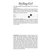 Keratin Complex Styling Gel