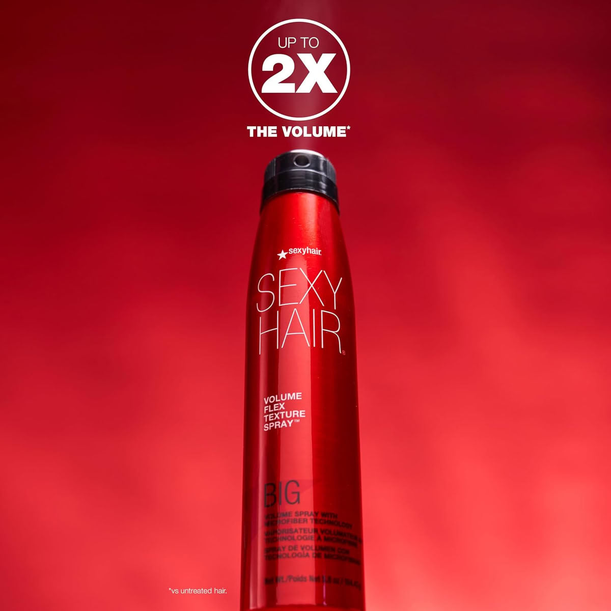 Sexy Hair Volume Flex Texture Spray for Lift, Hold & Natural Movement