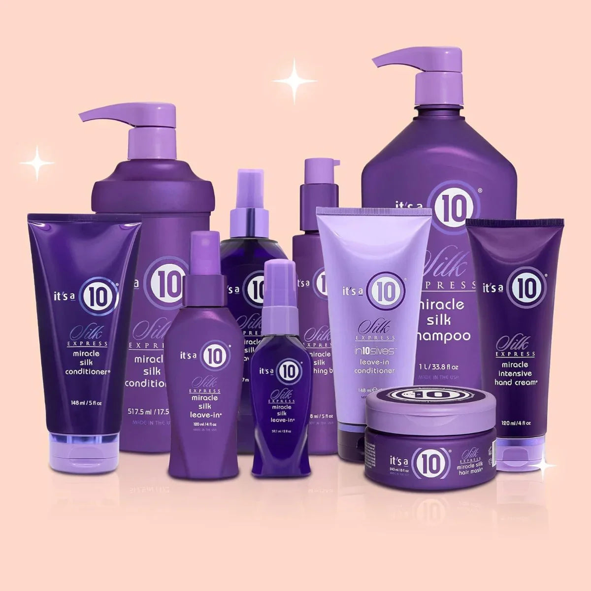 It's a 10 Silk Express Miracle Silk Conditioner