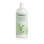 Ouidad Botanical Boost hair care product bottle on a white background