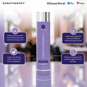 Keratherapy Keratin Infused Totally Blonde Violet Toning Shampoo & Conditioner