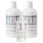 VERB Glossy Shampoo Conditioner & Shine Spray Bundle 32