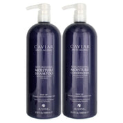 Alterna Caviar Replenishing Moisture Shampoo & Conditioner Duo Set 33.8 oz liter bottles