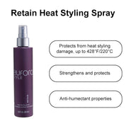 Eufora Style Retain Heat Styling Spray for Heat Protection & Smooth Hair