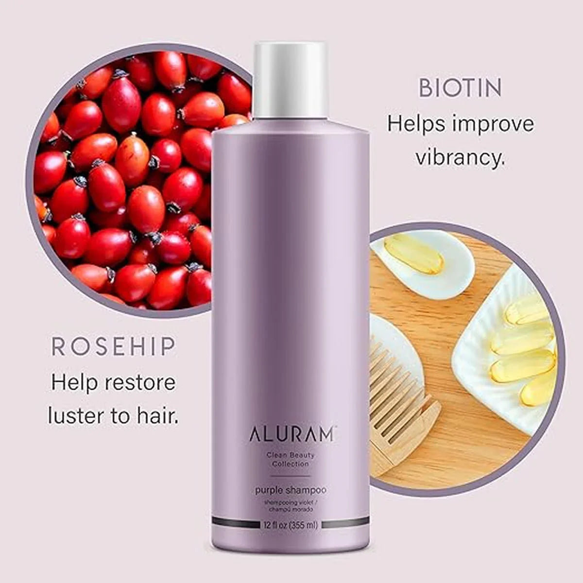Aluram Clean Beauty Collection Purple Shampoo