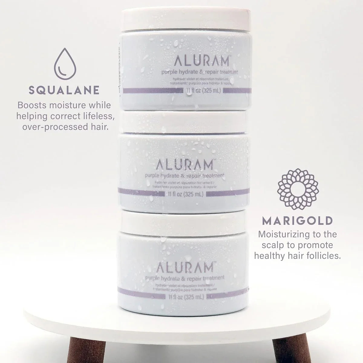 Aluram Purple Hydrate & Repair Hair Treatment