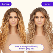 Amika Bust Your Brass Cool Blonde Shampoo and Conditioner