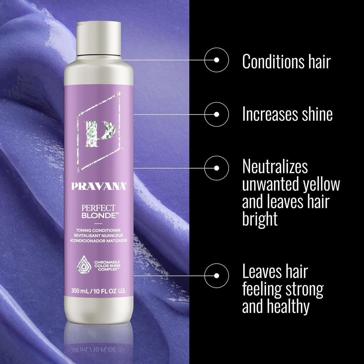 Pravana Perfect Blonde Purple Toning Conditioner