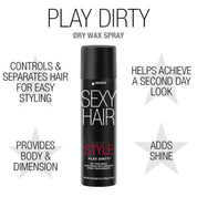 Sexy Hair Play Dirty Dry Wax Spray