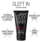 SexyHair Slept In Texture Cream for Volume & Natural Hold