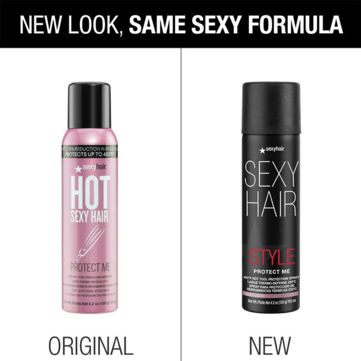 Sexy Hair Heat Protectant Spray for Hot Tools & Frizz Free Shine