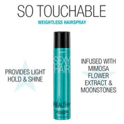 Sexy Hair Weightless Hairspray for Flexible Hold & Touchable Hair