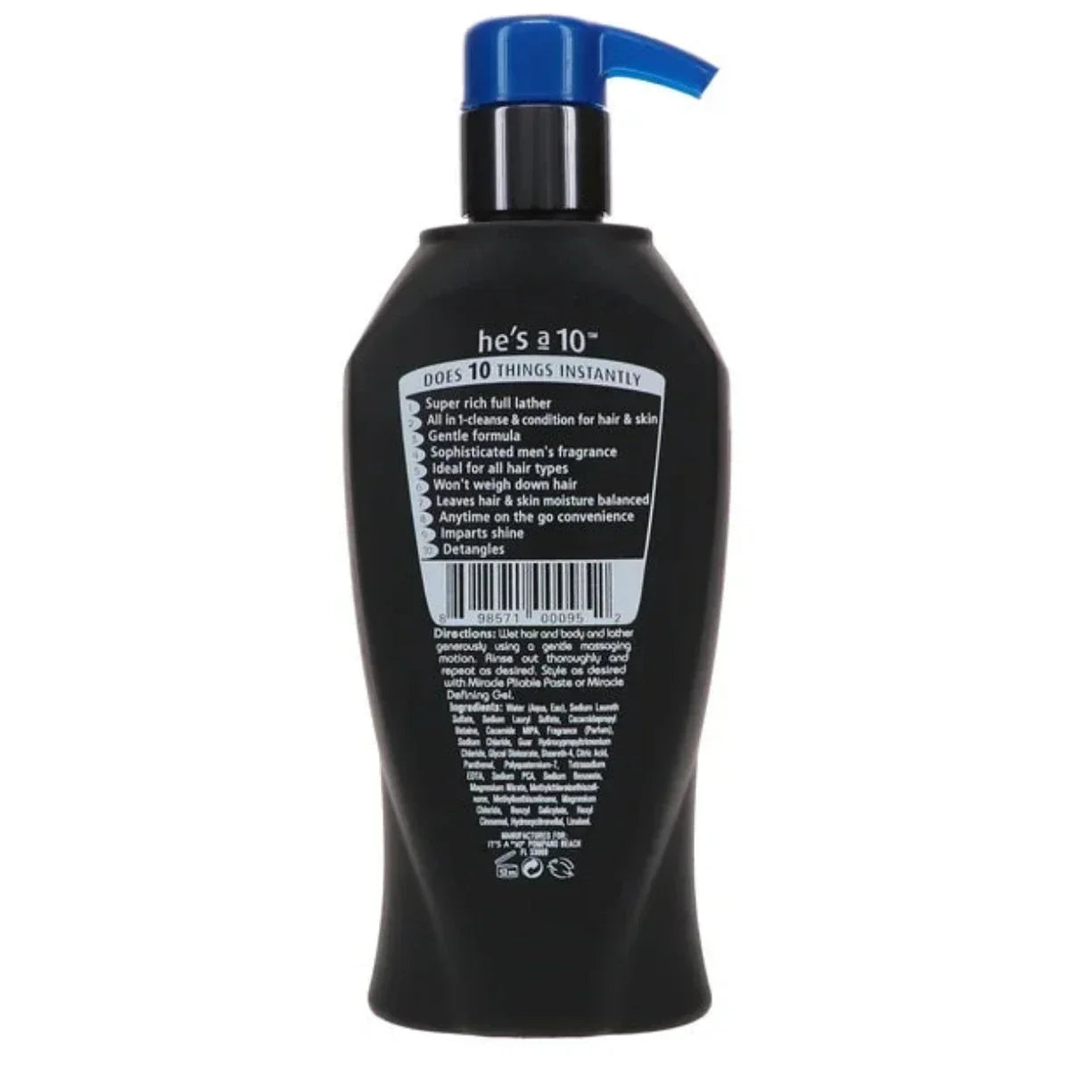 It's a 10 He's a 10 Miracle 3-In-1 Shampoo, Conditioner and Body Wash