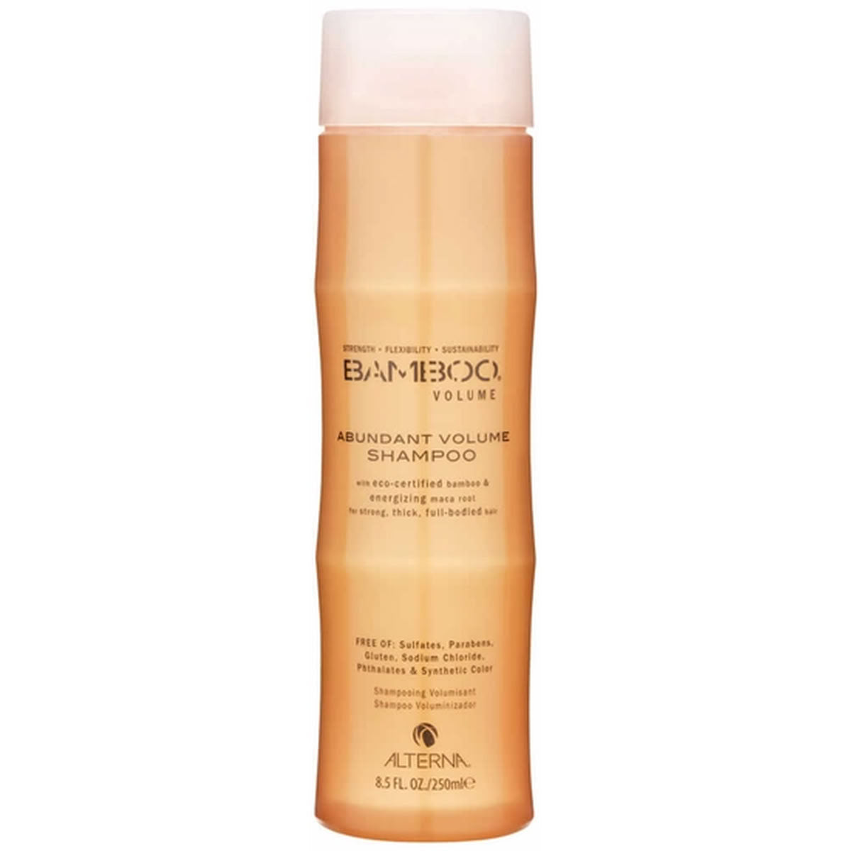 Alterna Bamboo Abundant Volume Shampoo bottle on a white background
