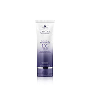 Tube of Alterna Caviar Anti-Aging Replenishing Moisture CC Cream on a white background