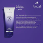 Alterna Caviar Anti-Aging Replenishing Moisture CC Cream with ingredient list.