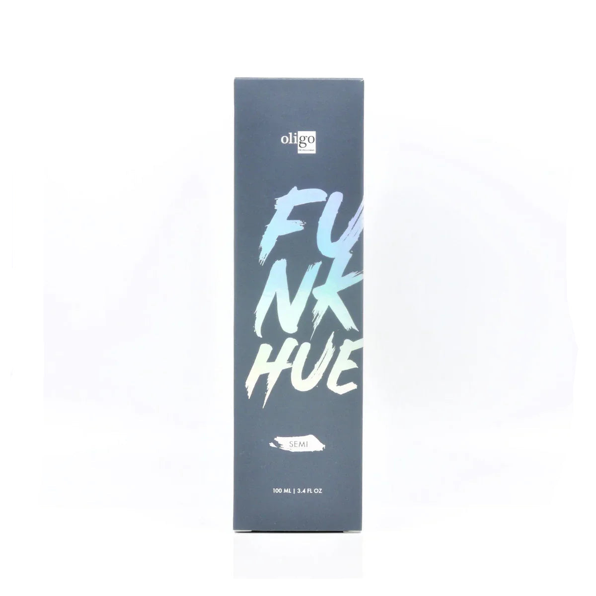 Funk Hue product packaging with 'oligo' branding on a white background