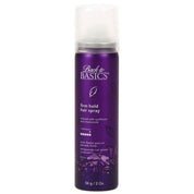 Back to Basics Firm Hold Hair Spray  can with white cap on a white background