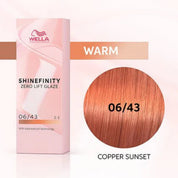 Wella Shinefinity Zero Lift Glaze Demi-Permanent 2oz & Point-Tail Plastic Comb (Bundle)