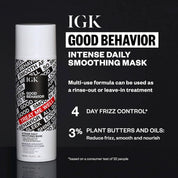 IGK Good Behavior Intense Daily Smoothing Mask
