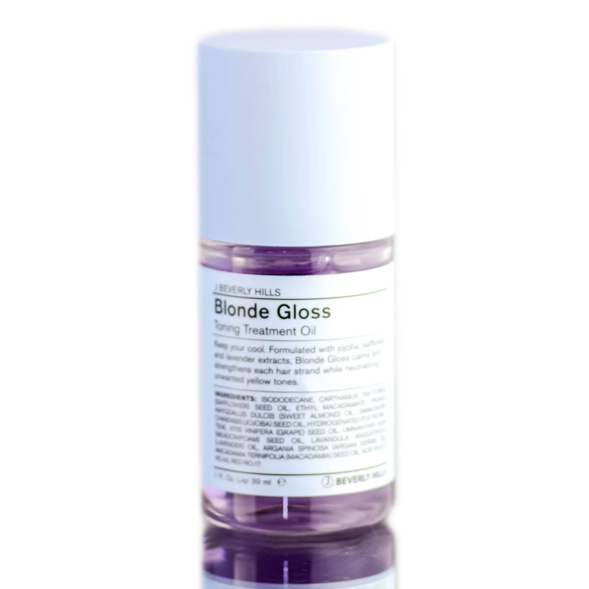 J Beverly Hills Blonde Gloss Toning Treatment Oil 1 oz