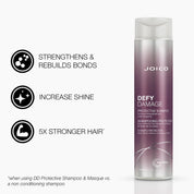 Joico Defy Damage Protective Shampoo 10.1 oz & Conditioner 8.5 oz Duo Set