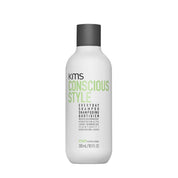KMS Conscious Style shampoo bottle on a white background