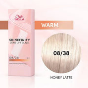 Wella Shinefinity Zero Lift Glaze Demi-Permanent 2oz & Point-Tail Plastic Comb (Bundle)