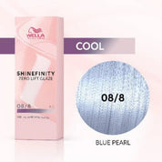 Wella Shinefinity Zero Lift Glaze Demi-Permanent 2oz & Point-Tail Plastic Comb (Bundle)