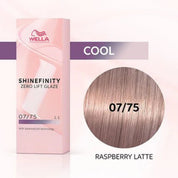 Wella Shinefinity Zero Lift Glaze Demi-Permanent 2oz & Point-Tail Plastic Comb (Bundle)