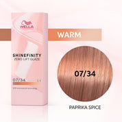Wella Shinefinity Zero Lift Glaze Demi-Permanent 2oz & Point-Tail Plastic Comb (Bundle)