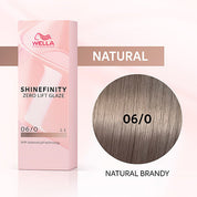 Wella Shinefinity Zero Lift Glaze Demi-Permanent 2oz & Point-Tail Plastic Comb (Bundle)
