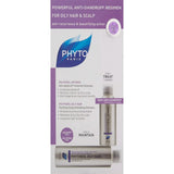 Phyto Phytheol Intense Anti-Dandruff Treatment Shampoo & Phytheol Oily Hair Purifying Scalp Exfoliating Shampoo Duo