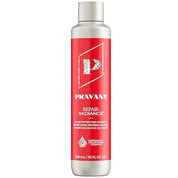 Pravana Repair Radiance shampoo bottle on a white background