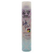 Pureology hairspray bottle on a white background