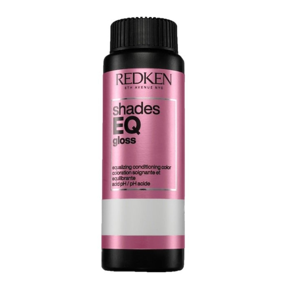 Redken Shades EQ gloss bottle on a white background