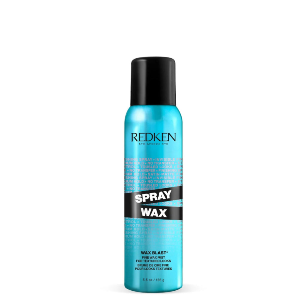 Redken spray wax bottle on a white background