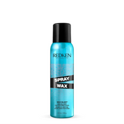 Redken spray wax bottle on a white background