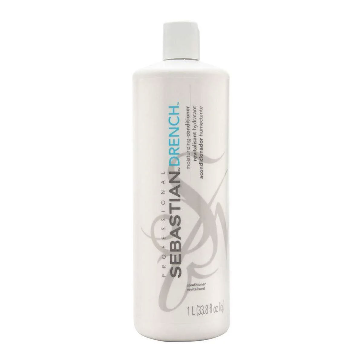 Sebastian Drench conditioner bottle on a white background