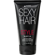 sexyhair slept in texture cream natural volume hold
texture cream for messy natural hair styling look
lightweight styling cream for soft waves and volume
natural hold hair cream for short hair styling
professional texture cream for effortless styled hair
